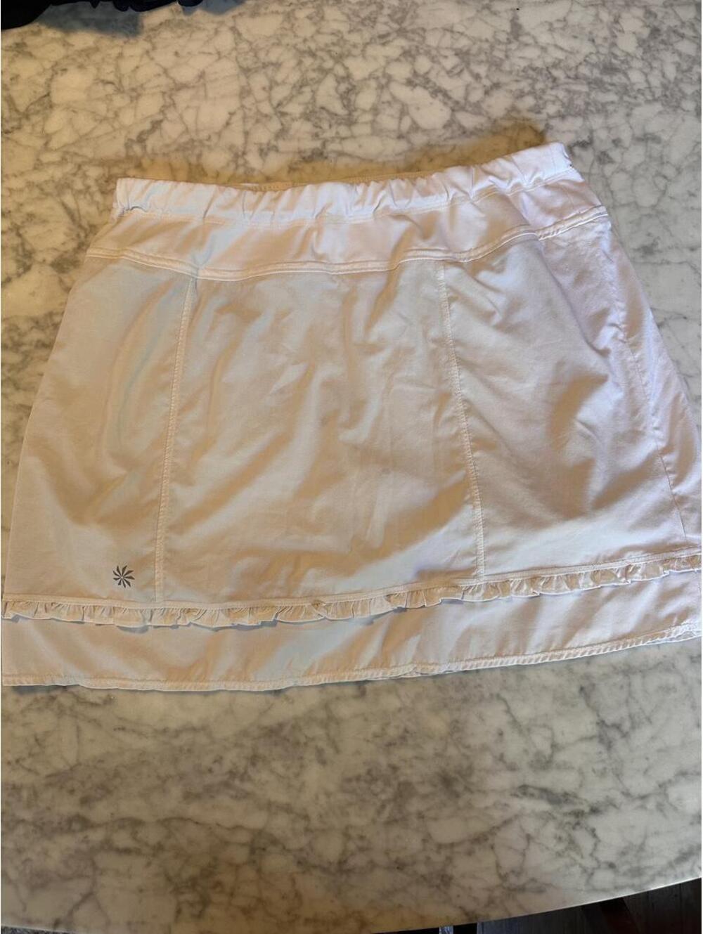 Athleta Women's White Skirt